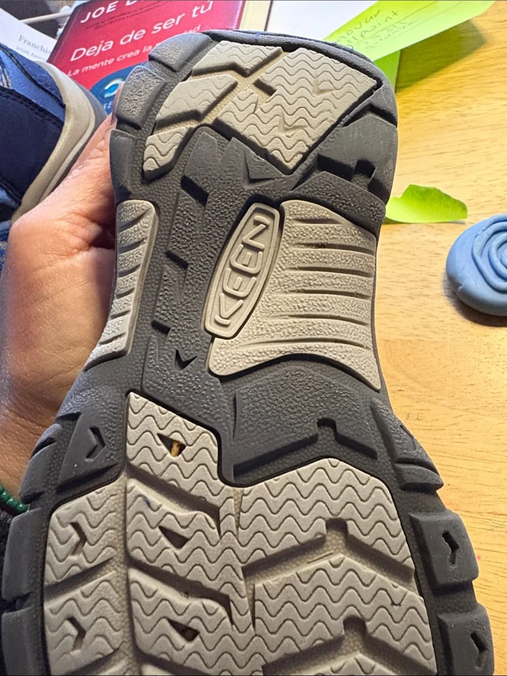 Keen Kids Blue Camo Water Shoes